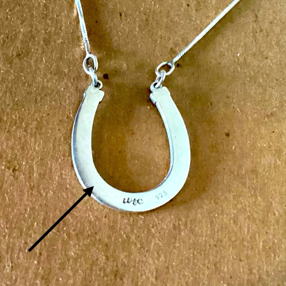 WTC- Horseshoe Necklace - Picture 3 of 7